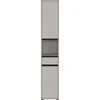 Koupelnová skříňka Lemont 33x181 cm šedá