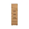 Koupelnová skříňka Malika 130x35 cm dub natur