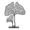 Kovová dekorativní soška Leaf 48cm