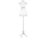 Kovová panna UM0840 - stojan na oblečení