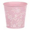 Kovový obal KK050-PINK – bílé růže