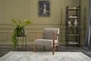 Křeslo Wing Chair krémová