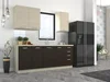 Kuchyně NORFOLK 200/120 cm dub ferrara/legno tmavé