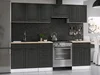 Kuchyňská linka Ilona 180/240 – matná grafitová