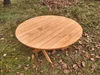 Kulatý borovicový zahradní stůl 120 cm