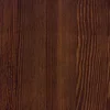 Kulatý jídelní stůl Tungura, průměr 110 cm, masiv borovice, moření ořech