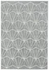 Kusový Koberec PORTLAND 3D Geometrie, 67x120 cm, Šedý s Vícebarevným Akcentem