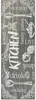 Kusový koberec VIVA MAT W-1-D, 60x180 cm