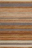 Kusový syntetický koberec 50 × 80 cm, nízký vlas, protiskluzový, hnědý