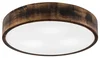 Lamkur OAK SMOKY stropní svítidlo 3xE27, dubové dřevo