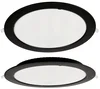 LED panel zapuštěný černý 24W neutrální bílá