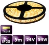 LED pásek SMD 2835 5m teplá bílá