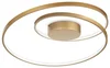 LED Stropní svítidlo OZ - 60 cm, zlaté, CRI 90