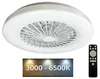 LED stropní svítidlo s ventilátorem a dálkovým ovládáním