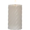 LED svíčka Star Trading Swirl 15 cm