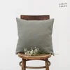 Lněný povlak na polštář 50x50 cm Khaki