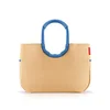 Loopshopper L Frame Raffia modrá