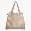 LOQI Pleated taška Mocha
