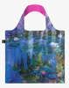 LOQI skládací taška Claude Monet Water Lilies Neon