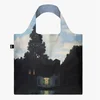LOQI skládací taška s motivem Empire of Lights (René Magritte)