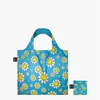 LOQI skládací taška Smiley Flowers Aquarius Small
