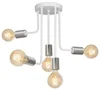 Luminex Lustr na tyči CANDELA 5xE27/15W/230V bílý