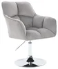 LuxuryForm DESIGN Křeslo Amalfi Velur s chromovaným podstavcem