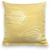 Luxusní Bavlněný Povlak na Polštář GRACE Žlutý - Velikost 50x50 cm