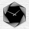 Luxusní Dřevěné Nástěnné Hodiny - Elegance