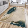 Luxusní sametový koberec 180 × 280 cm béžovo-zlatý