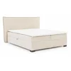 Lysa Béžová boxspring postel 160x200 cm s úložným prostorem