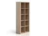 MARIONET regál 5x2 – dub sonoma, 80×185×38,5 cm
