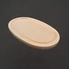 Masivní dřevěný servírovací podnos oválný 23 cm