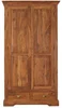 Masivní skříň z indického palisandru s povrchovým úpravou Only Stain - Rozměry 120x200x60 cm