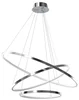 Milagro Rotonda LED Lustr 93W Chrom