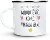 Milující Plecháček s Vtipným Potiskem 300 ml