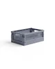 Mini Made Crate – modrošedá skládací přepravka