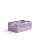 Mini Made Crate skládací přepravka lilac