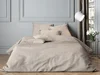 Mistral Home Bavlněné saténové povlečení Paisley Chateau Grey 220x200