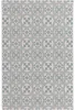 Moderní etno koberec beige a modrá 120x170 cm