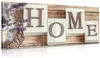 Moderní obraz s písmenem Home