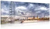 Moderní panorama Londýna s řekou Temží