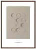 Moderní umělecký plakát Shadow Forms Smokey Taupe – Velikost: 500x700 mm