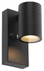 Moderní venkovní nástěnná LED lampa s senzorem soumraku
