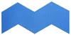 Modrá ochranná lišta Zig Zag 42,5x13,6 cm