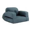 Modré křeslo Hippo od Karup Design