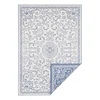 Modro-krémový venkovní koberec NORTHRUGS Leyte 80x150 cm