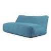 Modrý manšestrový sedací vak Sofa Tube 190