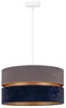Modrý závěsný lustr Duolla DU8971 – 40 cm, jedno světlo E27
