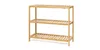MONA Bambusový regál se 3 policemi